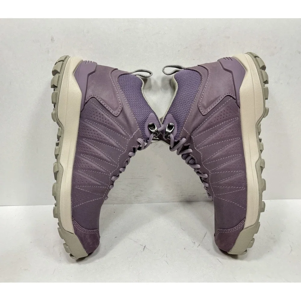 Oboz Sypes Mid‎ Leather B-Dry Waterproof Hiking Boot Purple Women's Size 7